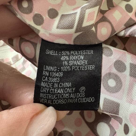 Tahari Women's Brown Blazer Jacket Career Size 10P‎ (J) - Picture 4 of 5